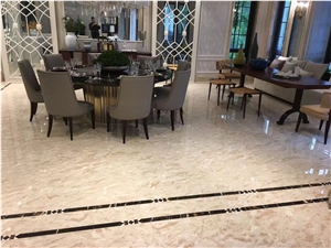 Malaysia Dream Beige Marble Polished Slabs & Tiles Floor Tile Wall Tile