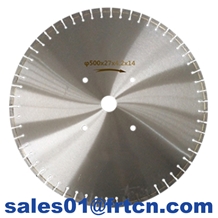 19.7 Inch 500wd Granite Slab Cutting Saw Blade Cut