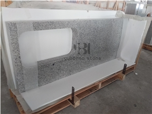 China Hot Sale G655 Granite Slab/Cube/Tile to Step