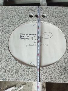 Chinese Cheap Natural G655 Granite for Bath Tops