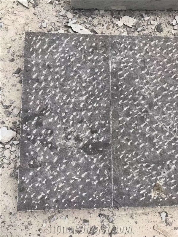 Natural Split Blue Limestone,Paving Set,Cube Stone