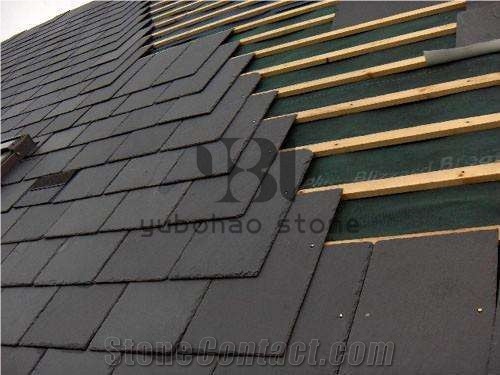 P018 Black Wall Cladding Slate,Mushroom Stone
