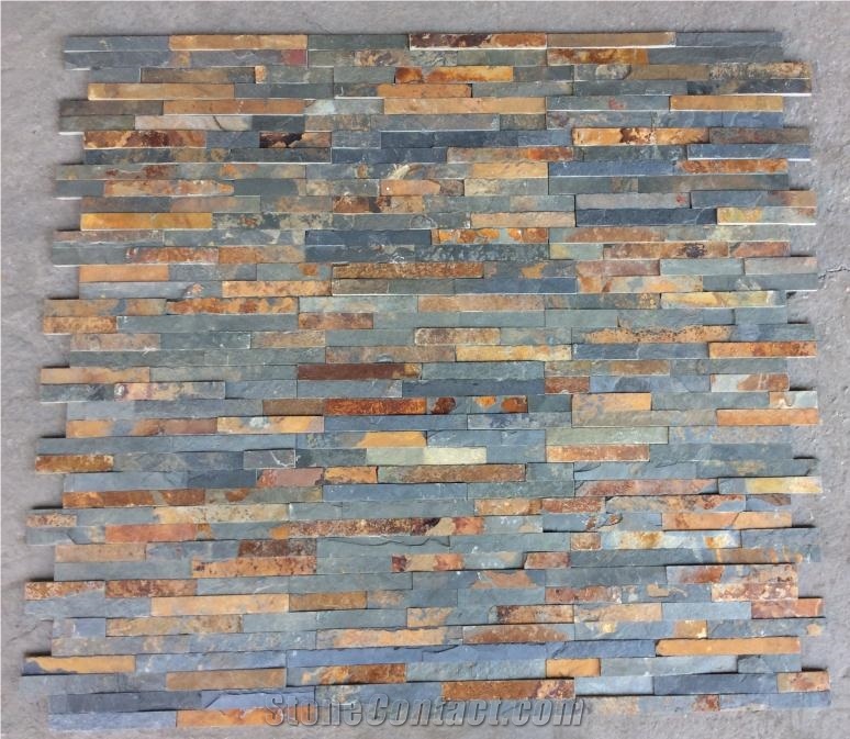 P020 China Rusty Slate Loose Stone for House Decor