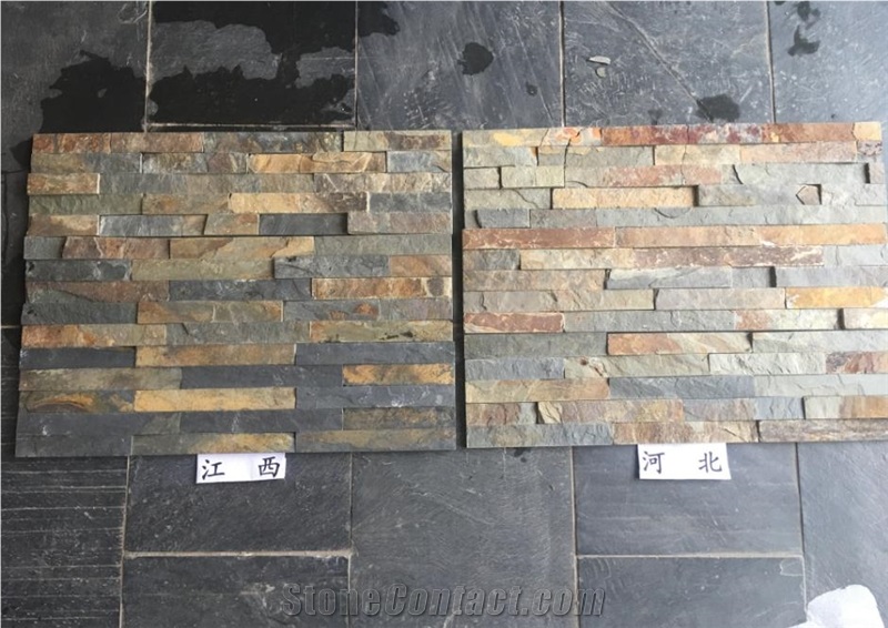 P020 China Rusty Slate Loose Stone for House Decor
