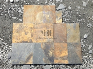 Popular Rusty Slate for Loose Stone Feature Wall