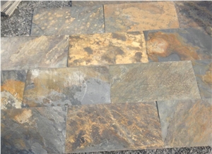 Rusty Slate for Wall Decor Loose Stone Thin Veneer