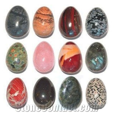 Crystal Agate Eggs