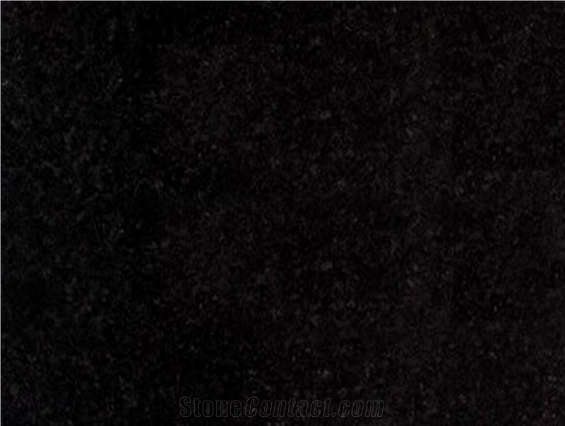 Indian Absolute Black Polished Flamed Granite