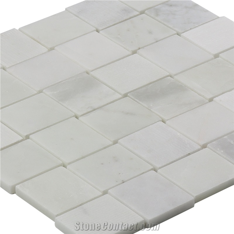 3d Wall Marble Colored Square Mosaic Tile