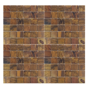 Copper Metallic Mosaic Tile