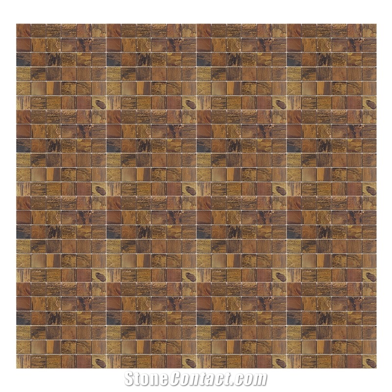Copper Metallic Mosaic Tile