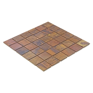 Copper Metallic Mosaic Tile