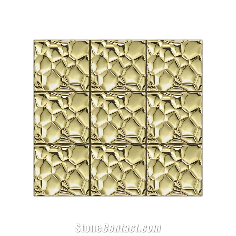 Copper Mosaic for Wall