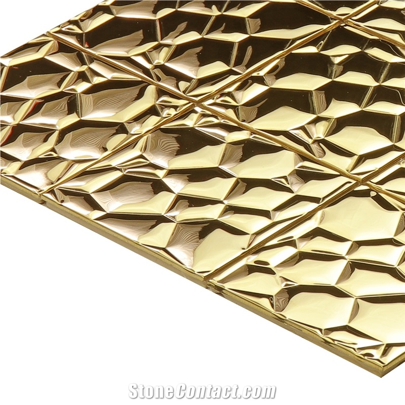 Copper Mosaic for Wall