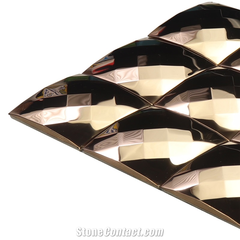 Copper Wall Tile Mosaics