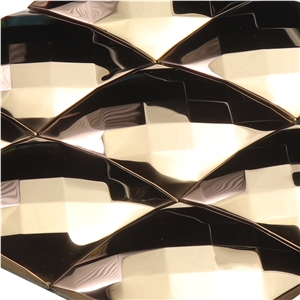 Copper Wall Tile Mosaics