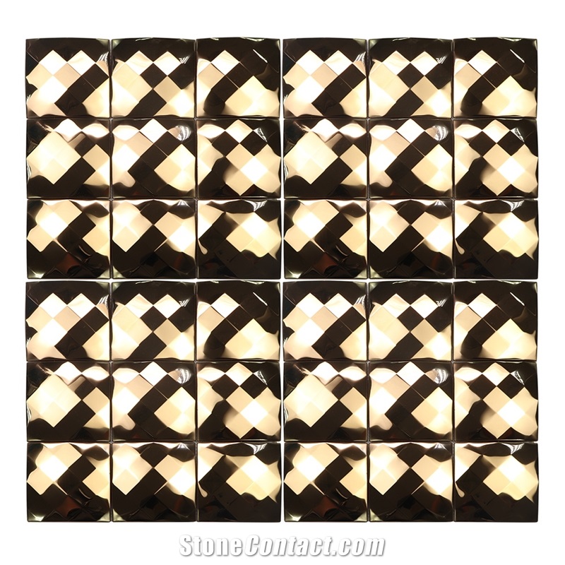 Copper Wall Tile Mosaics