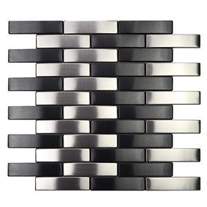Made in China Silver Color Strip Mosaic