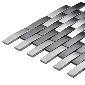 Made in China Silver Color Strip Mosaic