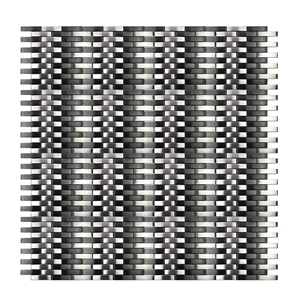 Made in China Silver Color Strip Mosaic