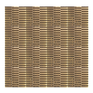 Metal Mosaic Pattern Kitchen Backsplash Tile
