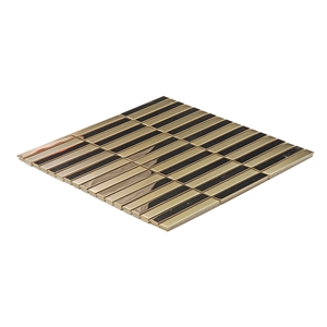 Metal Mosaic Pattern Kitchen Backsplash Tile
