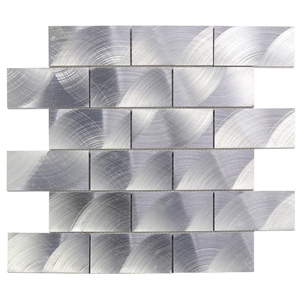 New Style Aluminium Alloy Brick Mosaic Tiles