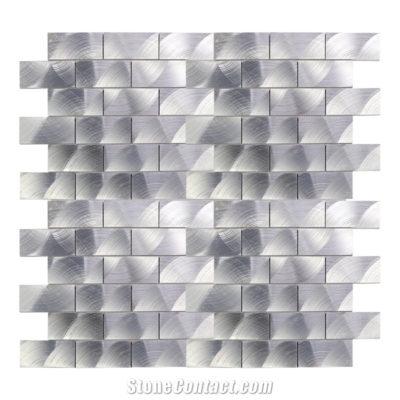 New Style Aluminium Alloy Brick Mosaic Tiles