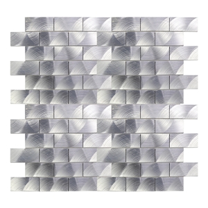 New Style Aluminium Alloy Brick Mosaic Tiles