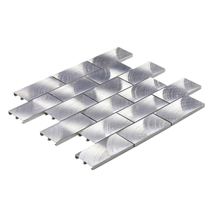 New Style Aluminium Alloy Brick Mosaic Tiles