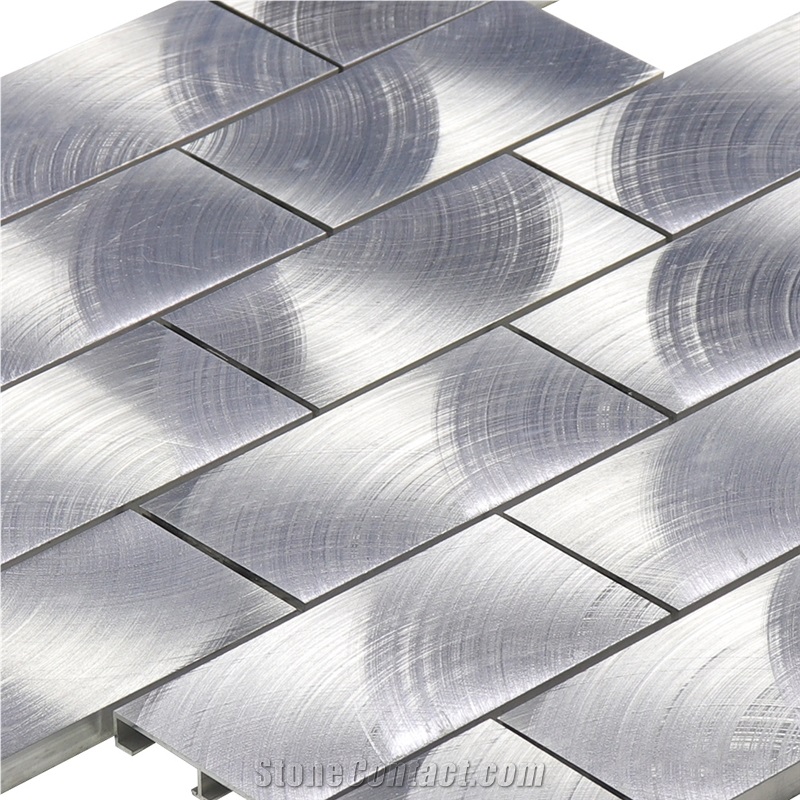New Style Aluminium Alloy Brick Mosaic Tiles