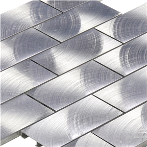 New Style Aluminium Alloy Brick Mosaic Tiles
