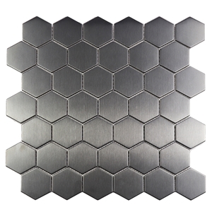 Silver Stainless Steel Mosaic Tile