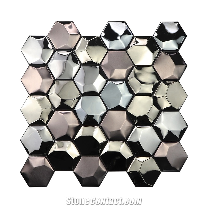 Wall Decoration Metal Mosaic