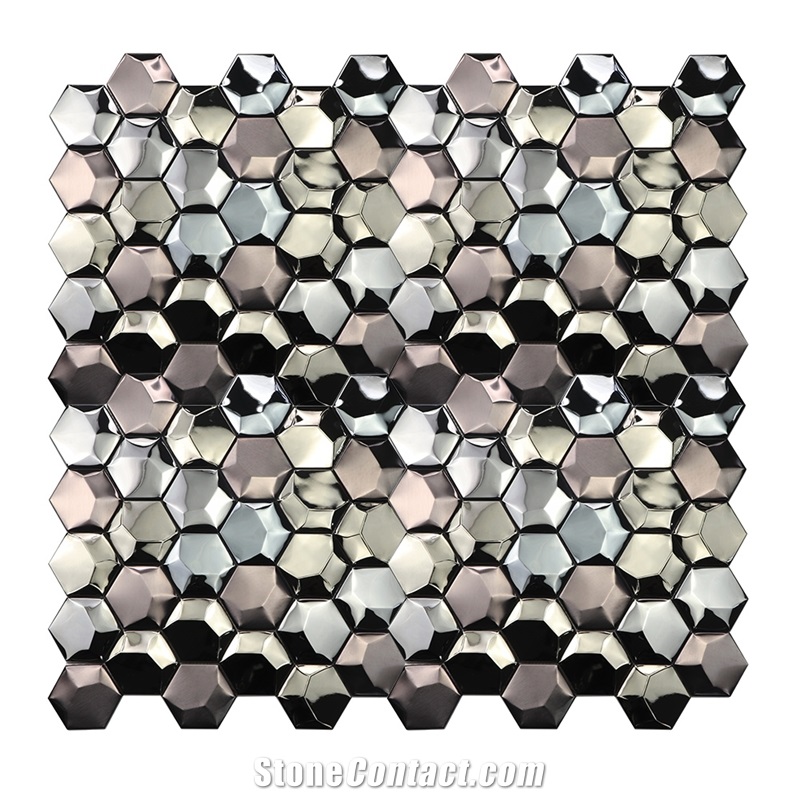 Wall Decoration Metal Mosaic