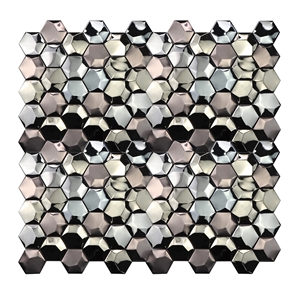Wall Decoration Metal Mosaic