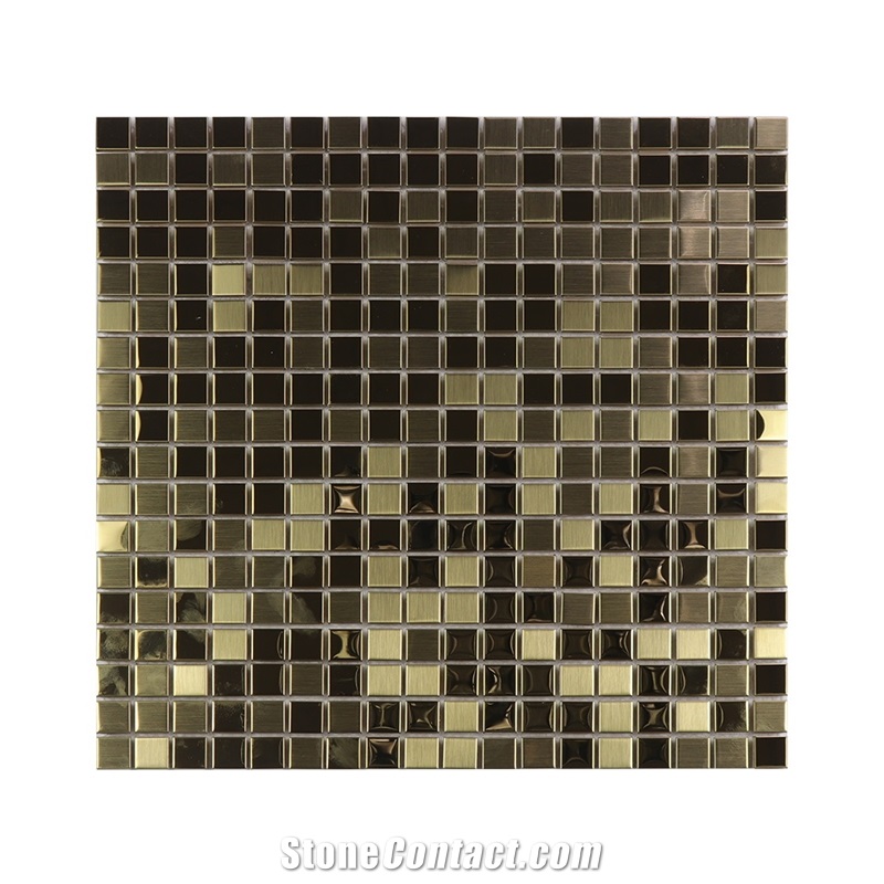 Wholesale Metal Tiles Square Mosaic Tile