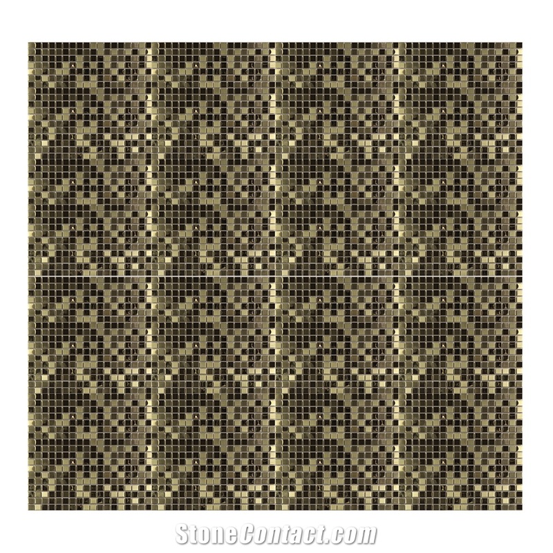 Wholesale Metal Tiles Square Mosaic Tile