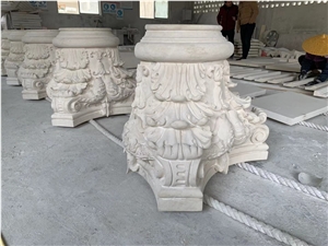 Column Capitals Tops Hand Engraving