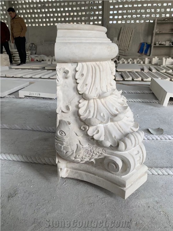 Column Capitals Tops Hand Engraving