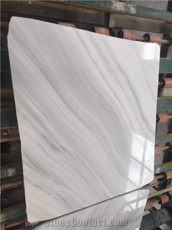 Italy Carrara White Marble Slab
