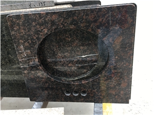 Tan Brown Granite Vanity Top Countertop