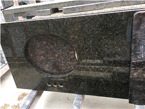 Tan Brown Granite Vanity Top Countertop