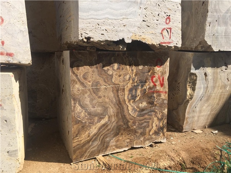 Dark Brown Onyx Block from Jordan