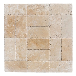 Classic Light Travertine Pavers