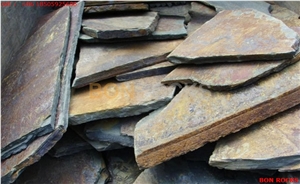 Black and Rust Slate Quarry and Block