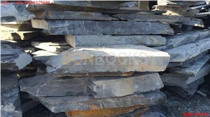 Black and Rust Slate Quarry and Block