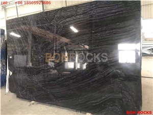 Black Wooden Marble Block for Slab