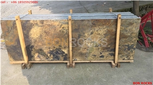 Multicolor Rust Slate Big Slabs and Tiles