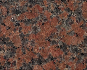 Polished China Begonia Red Granite Slab and Tiles